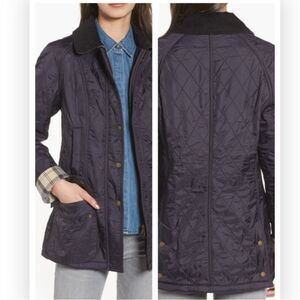 NWT Barbour Beadnell Polarquilt Navy $295